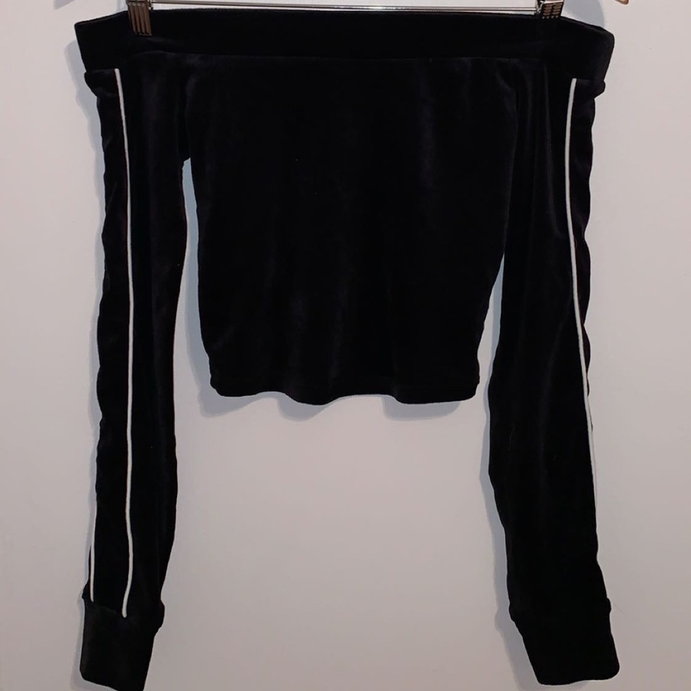 Off the shoulder crop top